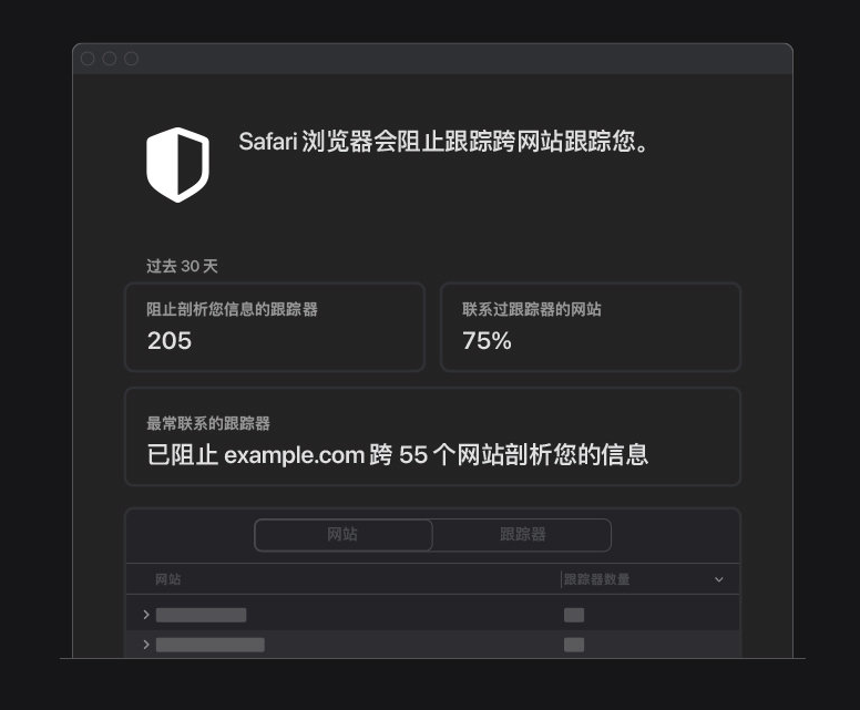遂宁苹果手机维修分享如何在 Safari 浏览器中查看和打开隐私报告 