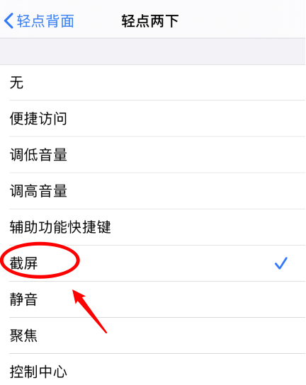 遂宁苹果手机维修分享iPhone12如何启用双击截屏 